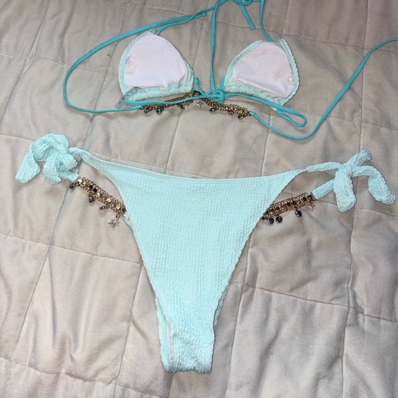 SHEIN Rhinestone Bikini Set - Picture 7 of 11
